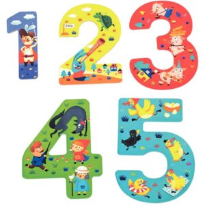 Mes premiers puzzles progressifs 1,2,3,4,5 les contes