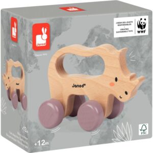 Rhinocéros à poignée à promener