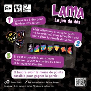 Lama le jeu de dés