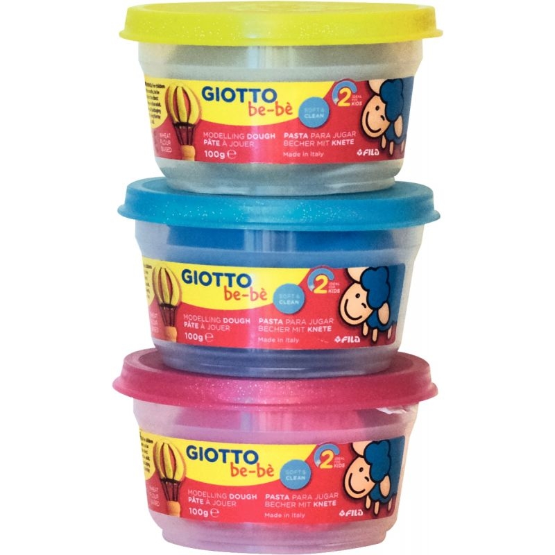 Set 3 pots 100g Giotto BB GLITER