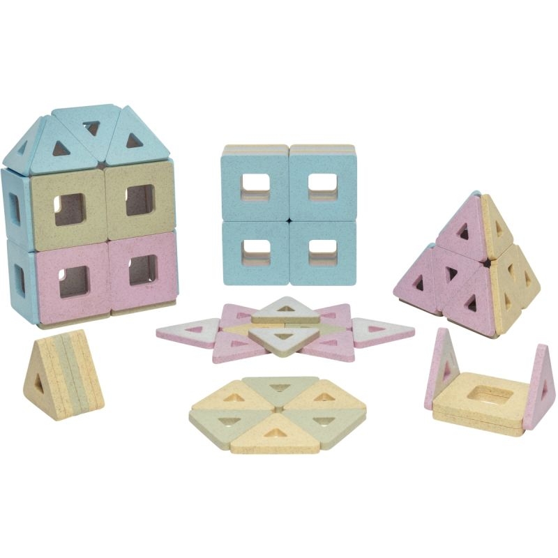 Set de 96 polydron KINDERMAG