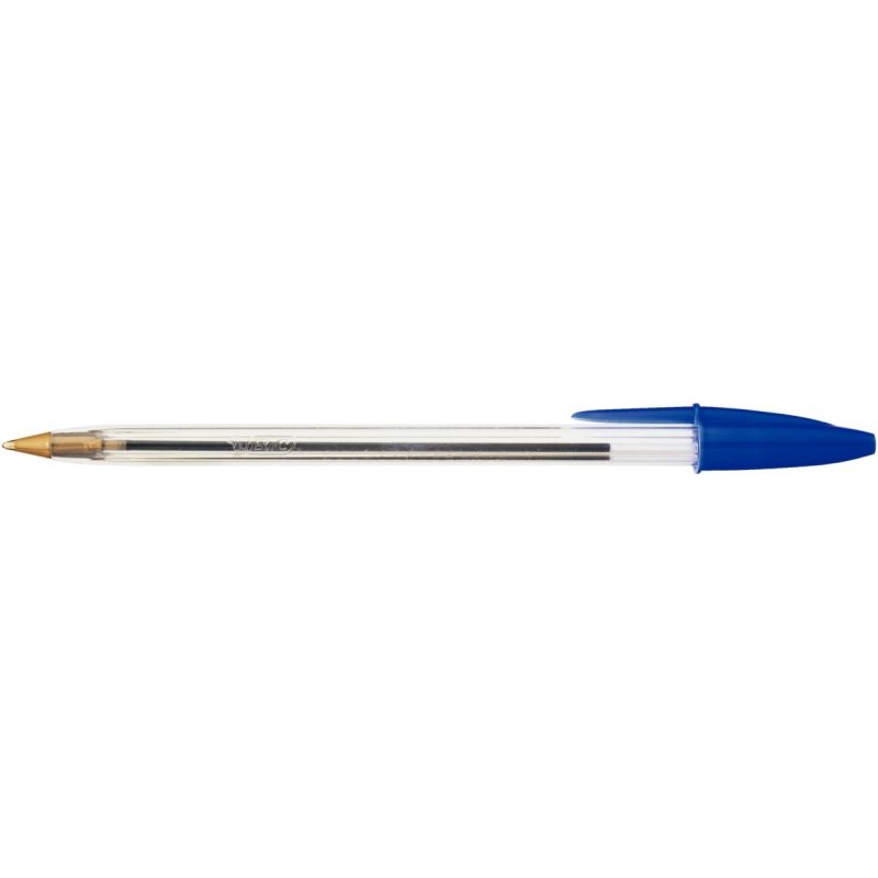 Stylo bille Bic Cristal pointe moyenne bleu