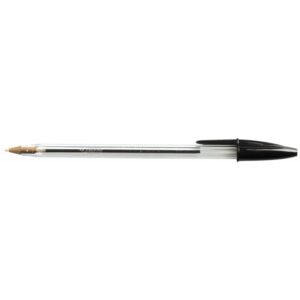 Stylo bille Bic Cristal pointe moyenne noir