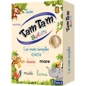 TAM TAM SAFARI les mots simples