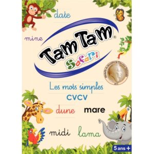 TAM TAM SAFARI les mots simples