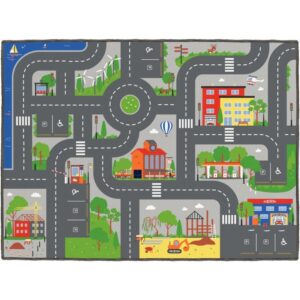 Tapis de jeux 180×133 cm la ville