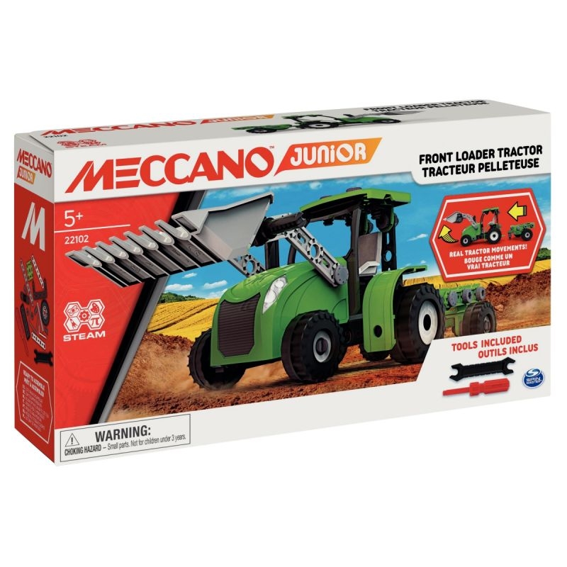 Tracteur et pelleteuse MECCANO JUNIOR