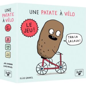 Une patate en vélo