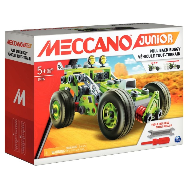 Voitures à friction MECCANO JUNIOR, 3 modèles