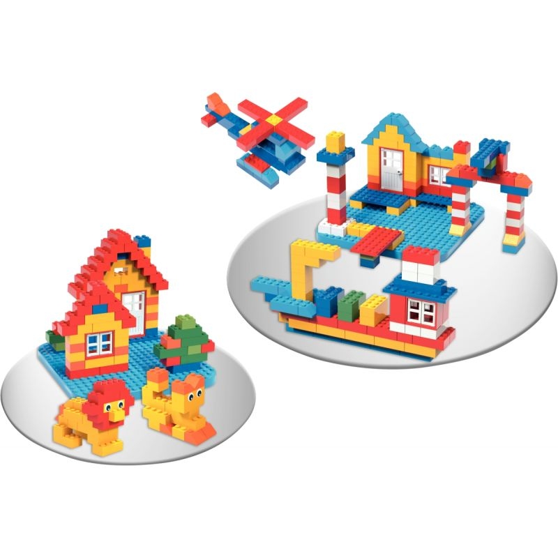 Baril de 250 petites briques de construction BLOX