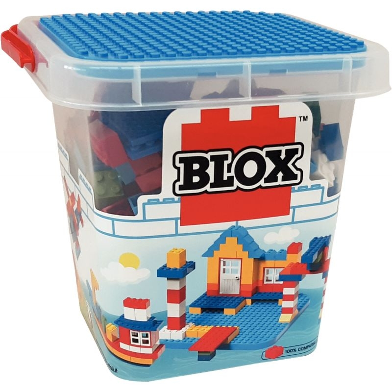 Baril de 250 petites briques de construction BLOX