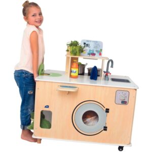 Bloc de cuisine mobile 4 en 1 + accessoires