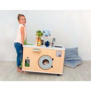 Bloc de cuisine mobile 4 en 1 + accessoires