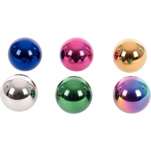 Boite de 6 boules sonores assorties