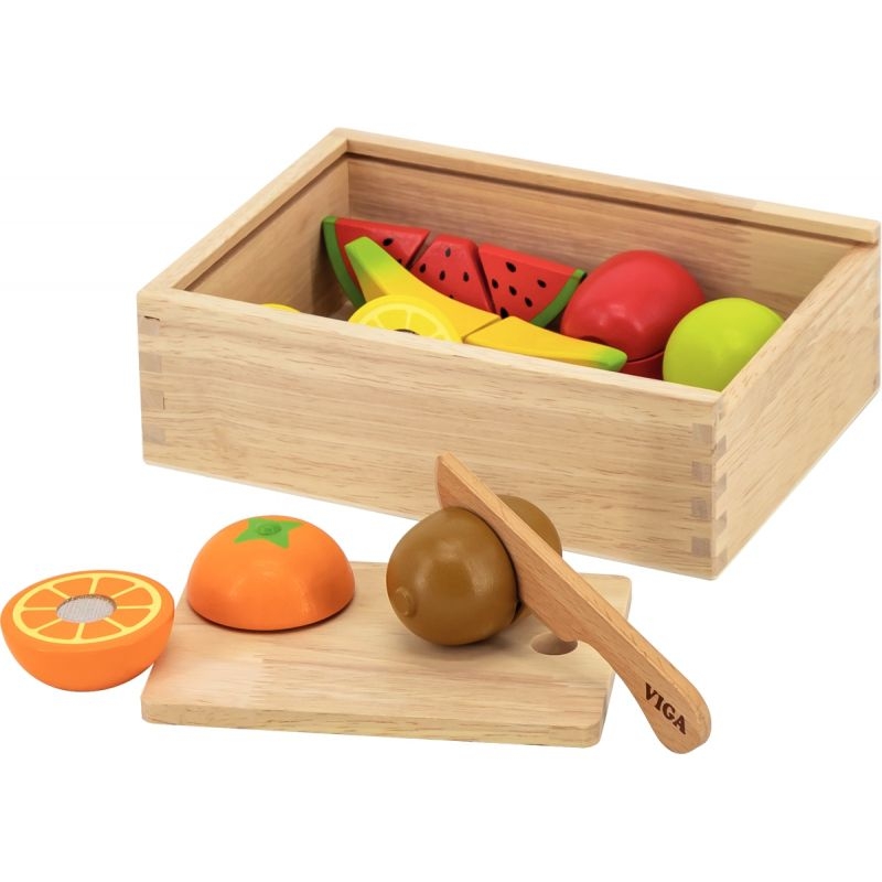 Boîte de 7 Légumes à Couper en Bois｜-Maroc – Eveil