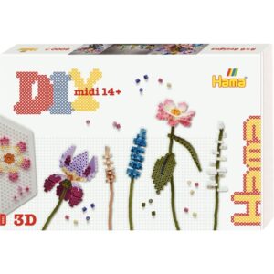 Boite Hama art midi bouquet de fleurs