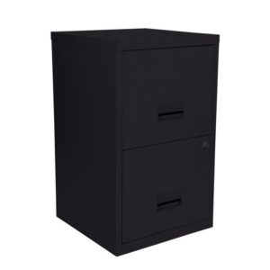 Classeur 2 tiroirs pour dossiers suspendus Eco anthracite