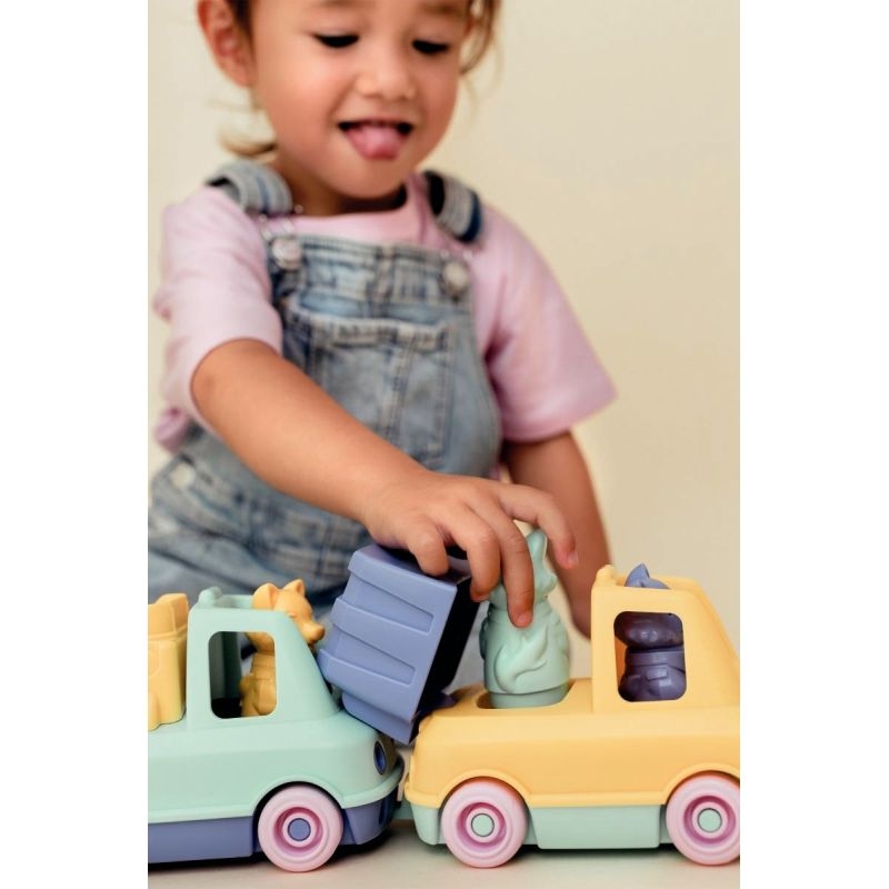 Coffret trio les camions-trains LE JOUET SIMPLE