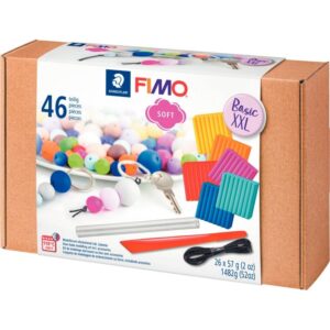 Coffret XXl 26 pains fimo soft et accessoires