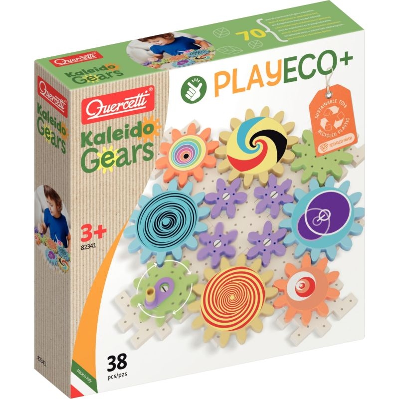 Engrenages Kaleido PLAYBIO, 38 pièces