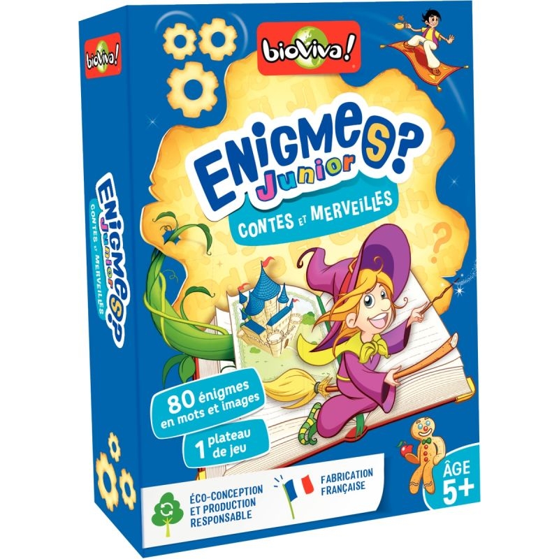 Enigmes junior contes et merveilles