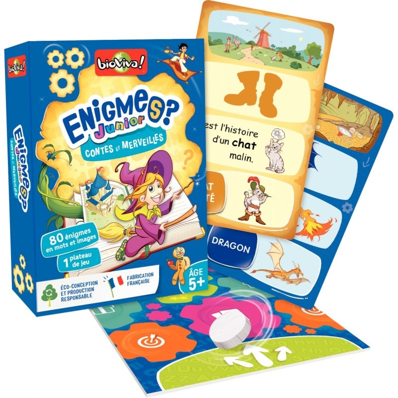 Enigmes junior contes et merveilles