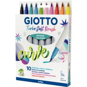 Etui de 10 feutres Soft Brush assortis