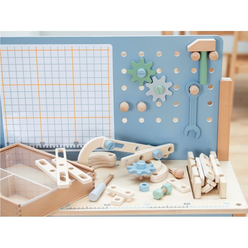 Jeu de construction pastel pour l’établi 43250