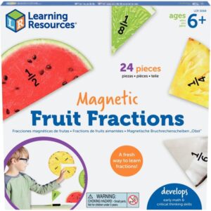 Les 6 fruits en fraction