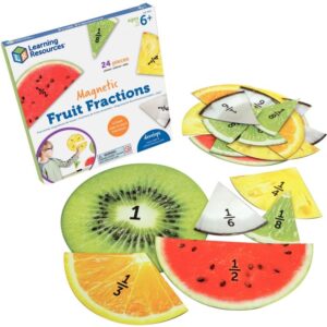 Les 6 fruits en fraction