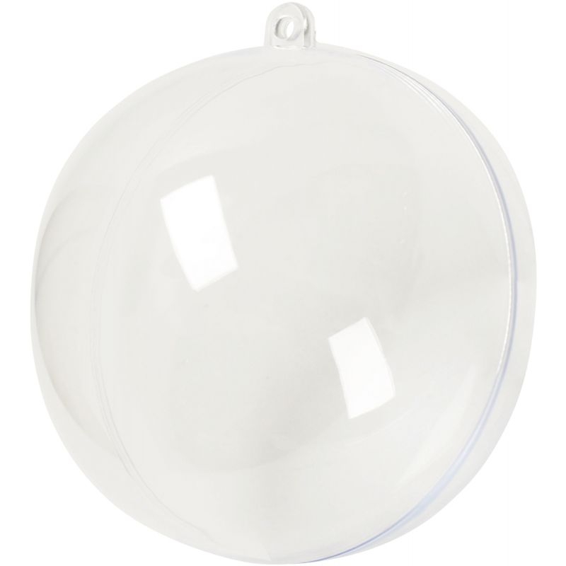 Lot de 10 boules en plastique diamètre 10 cm