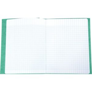 lot de 10 Protège-cahier 2 grands rabats  format 18 x 22 cm carte lustrée coloris vert