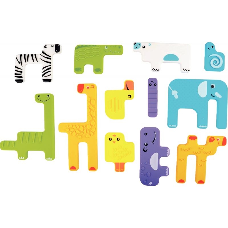 Puzzle casse-tête animaux en silicone