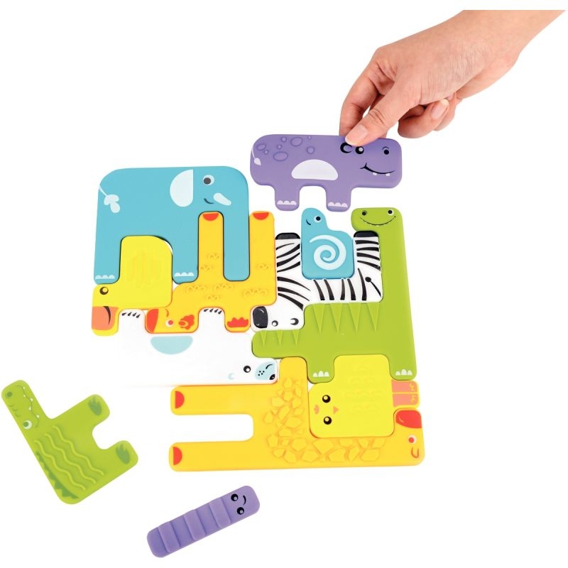 Puzzle casse-tête animaux en silicone