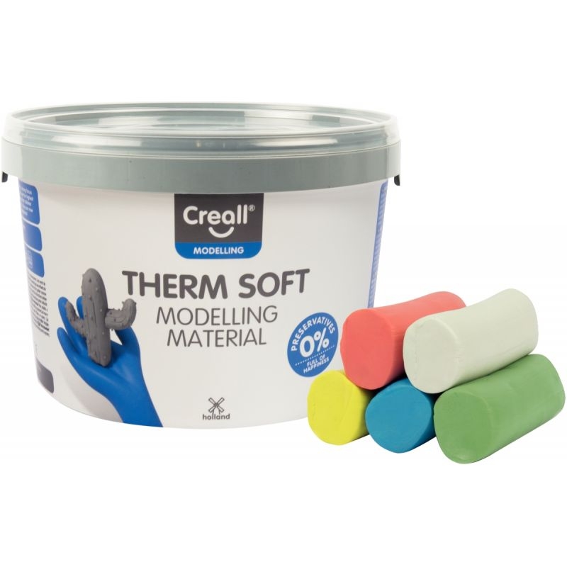 Seau 2kgs pâte à modeler therm soft