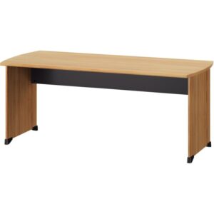 Table bureau pieds panneau L120 cm Jazz+ Chêne du Bocage