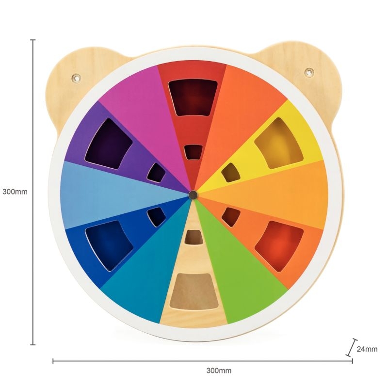 Tableau d’activités mural les couleurs