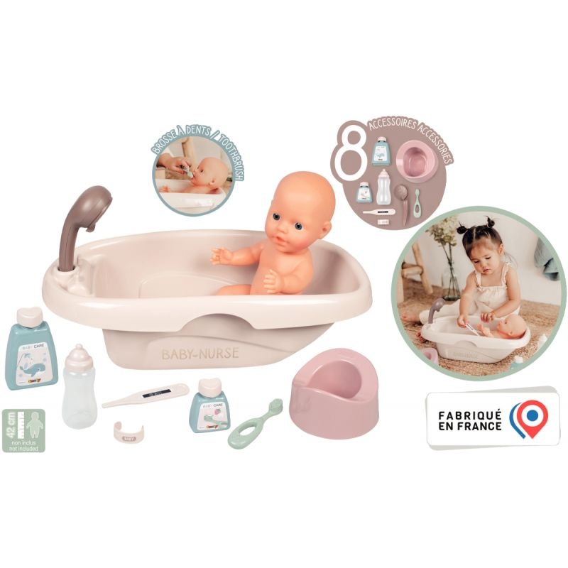 Baignoire BABY NURSE avec 8 accessoires