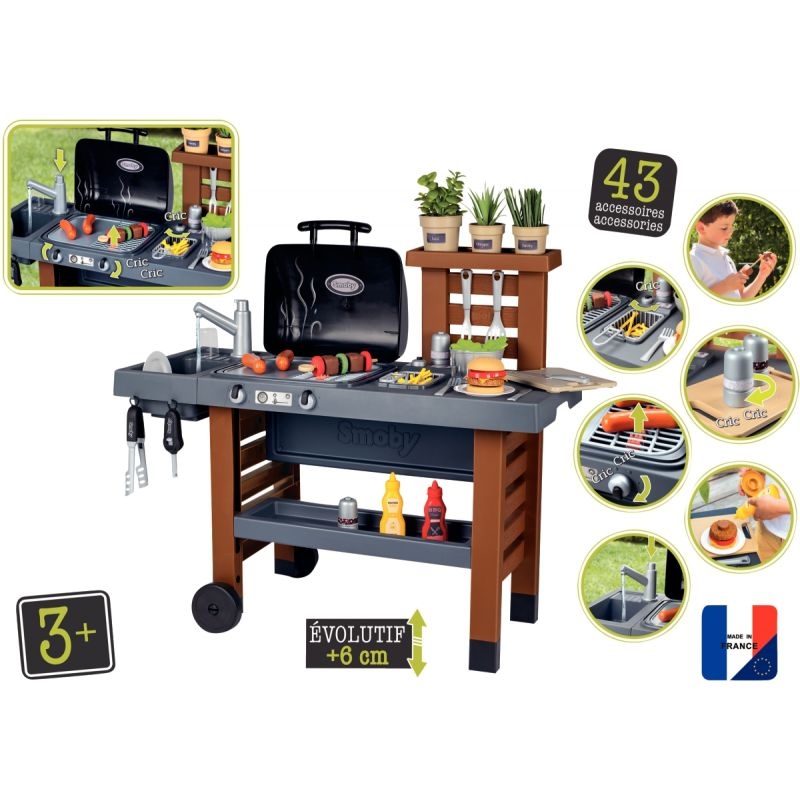 Barbecue évolutif en plastique SMOBY