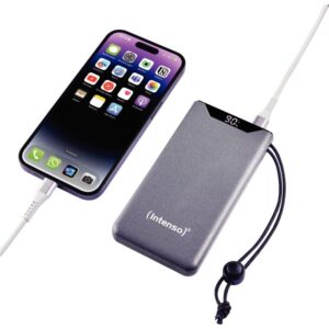 Batterie de secours Intenso F10 000 I 20 W Gris