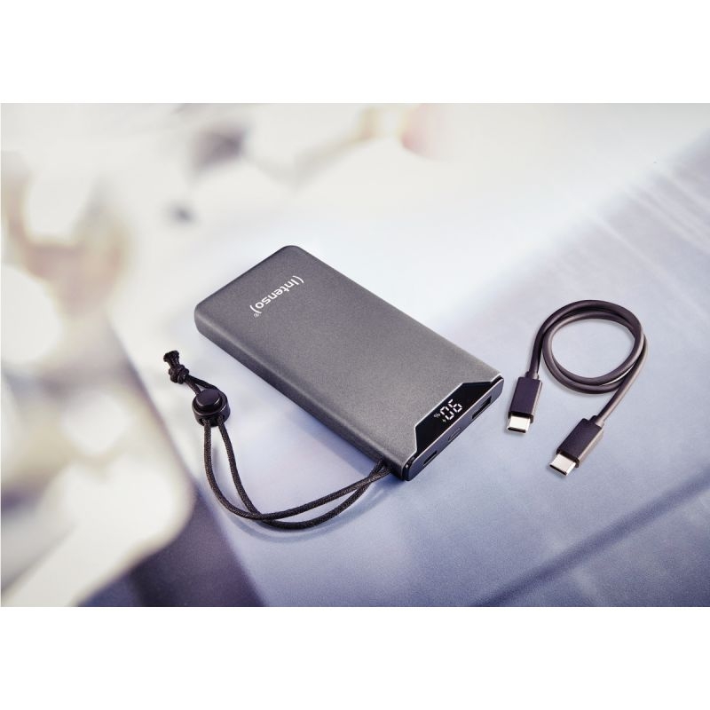 Batterie de secours Intenso F10 000 I 20 W Gris