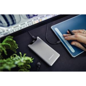 Batterie de secours Intenso F10 000 I 20 W Gris