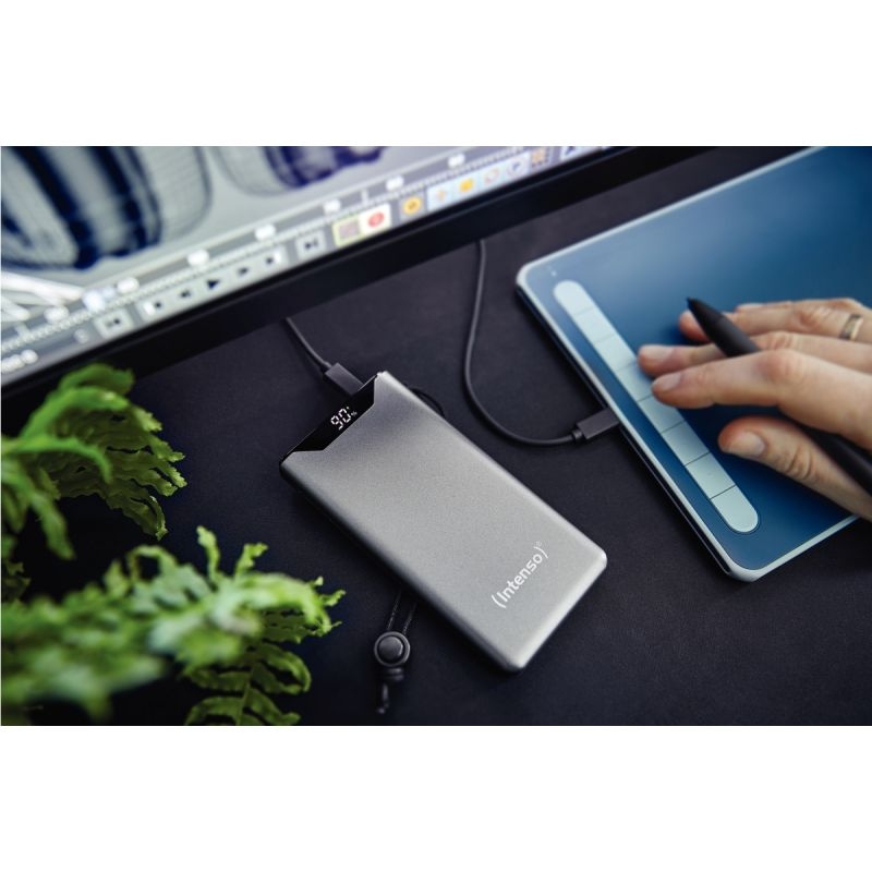 Batterie de secours Intenso F10 000 I 20 W Gris