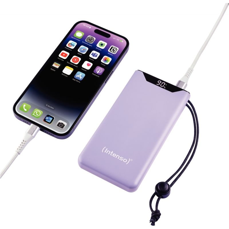 Batterie de secours Intenso F10 000 I 20 W Violet