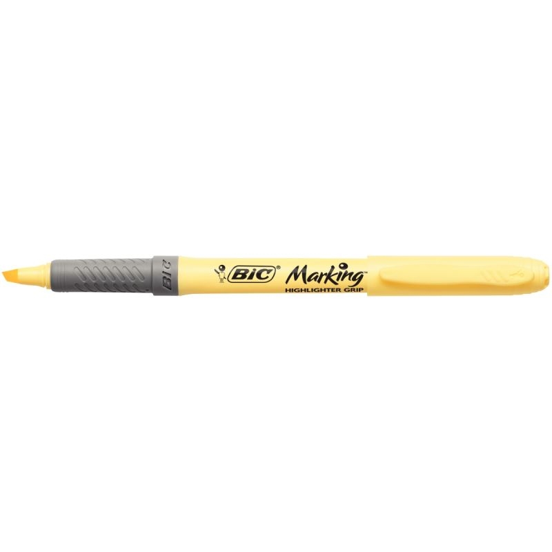 Blister de 4 surligneurs Highlighter grip pastel