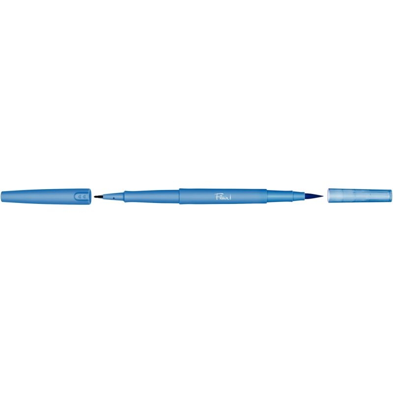Blister de 8 feutres Flair Dual bi-pointes assortis