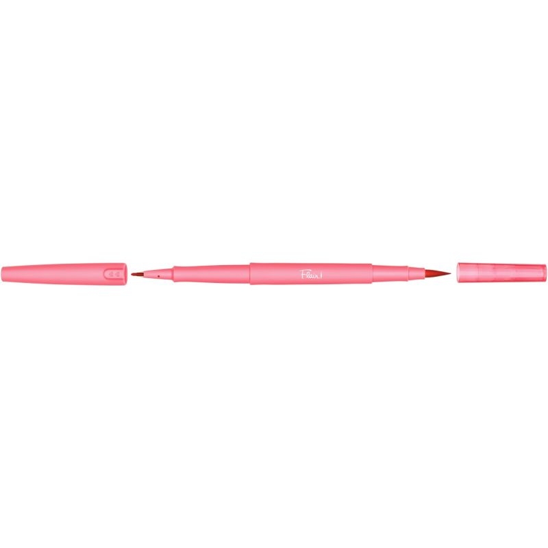 Blister de 8 feutres Flair Dual bi-pointes assortis