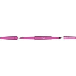 Blister de 8 feutres Flair Dual bi-pointes assortis