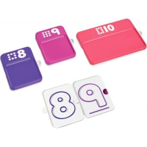 Boite de 10 chiffres en relief