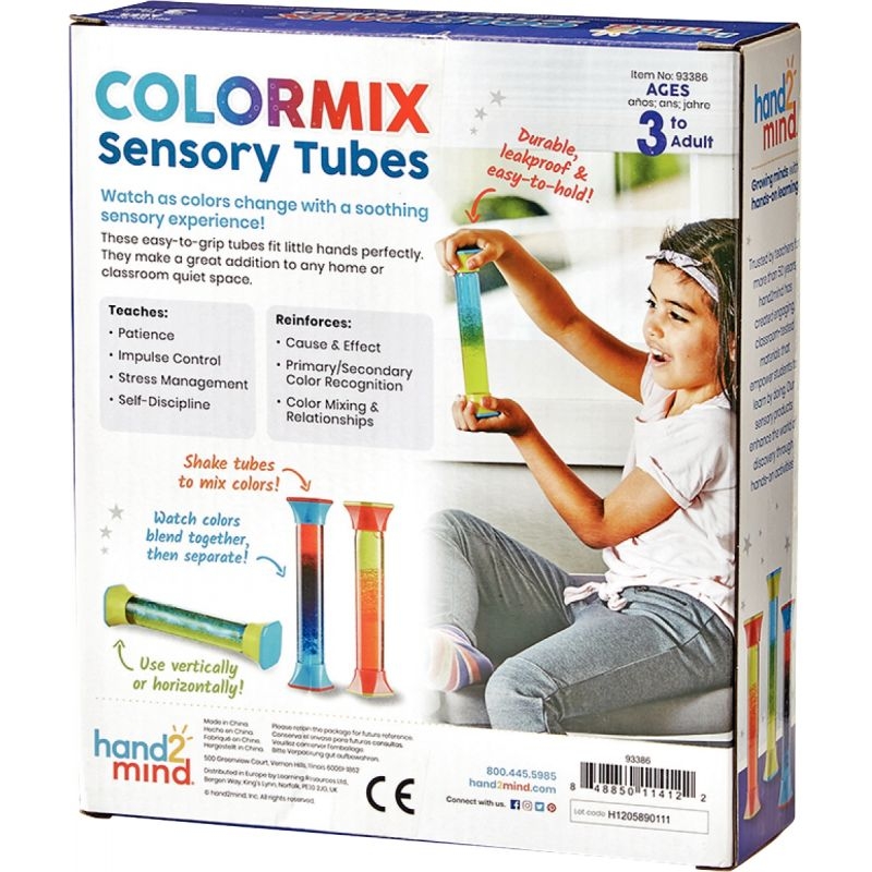 Boite de 3 sensory mélange des couleurs